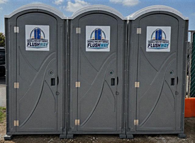 Standard portable toilet unit